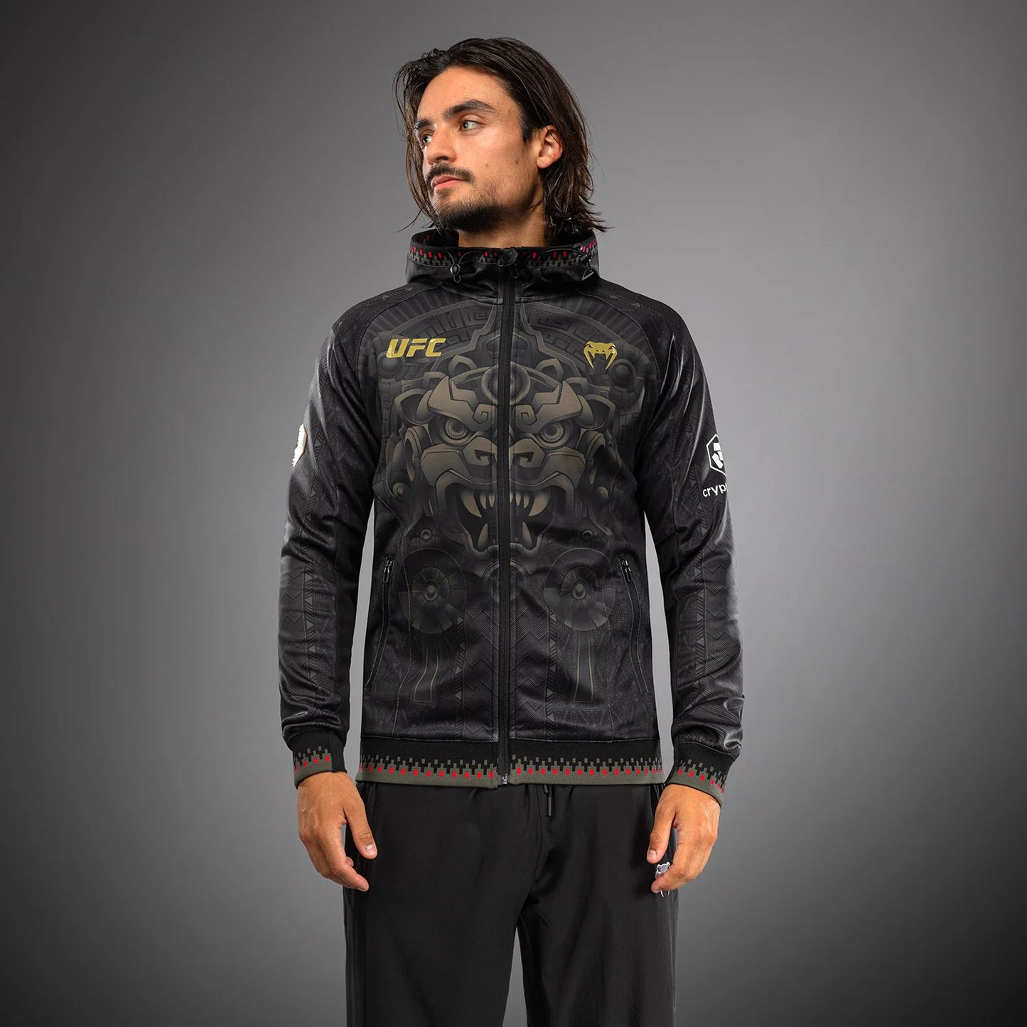 Noche 2.0 UFC Authentic Fight Night Walkout Zip-up Hoodie