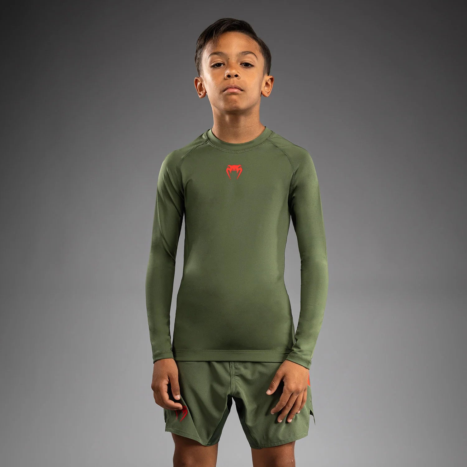 Venum Contender Kids Rash Guard - Long Sleeve