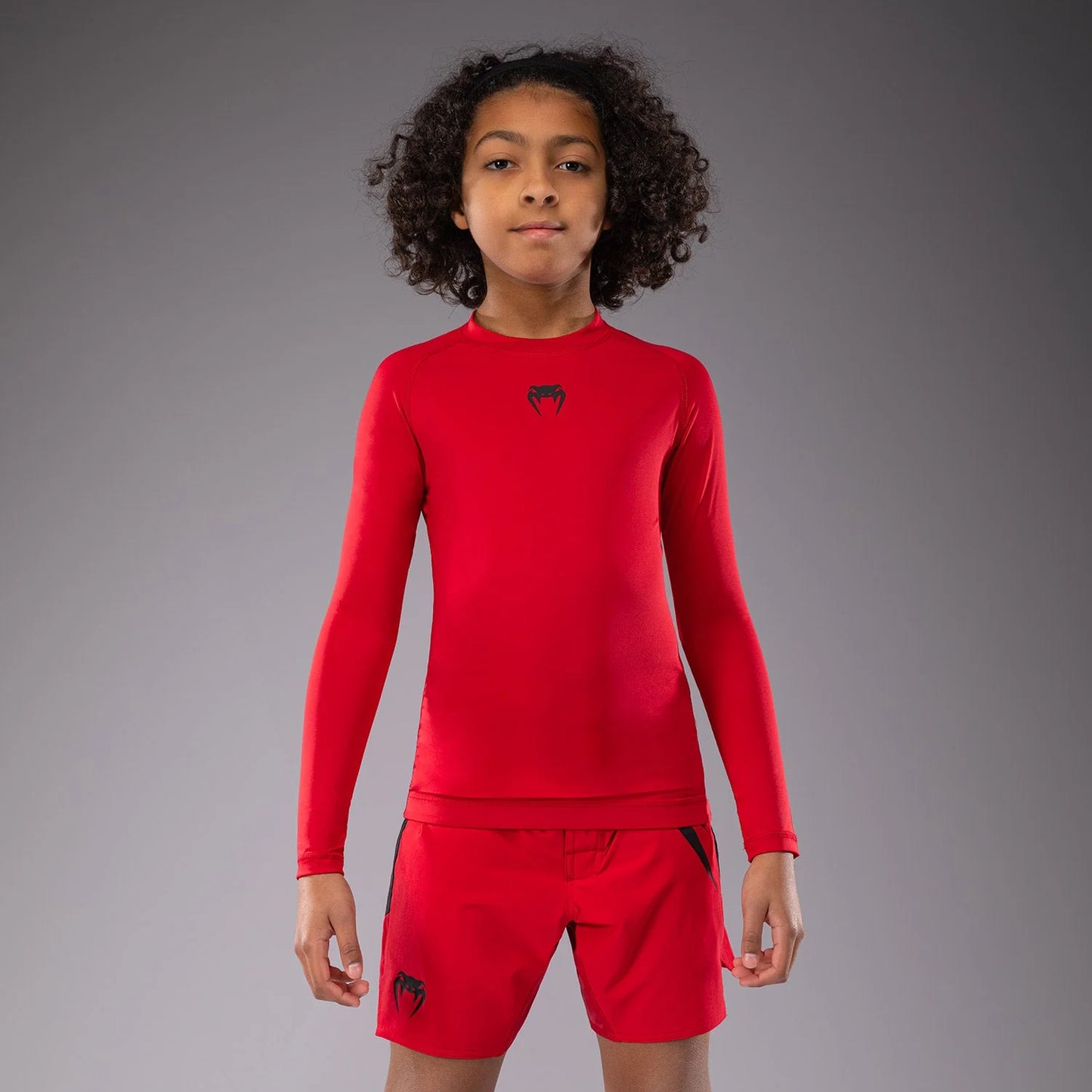 Venum Contender Kids Rash Guard - Long Sleeve