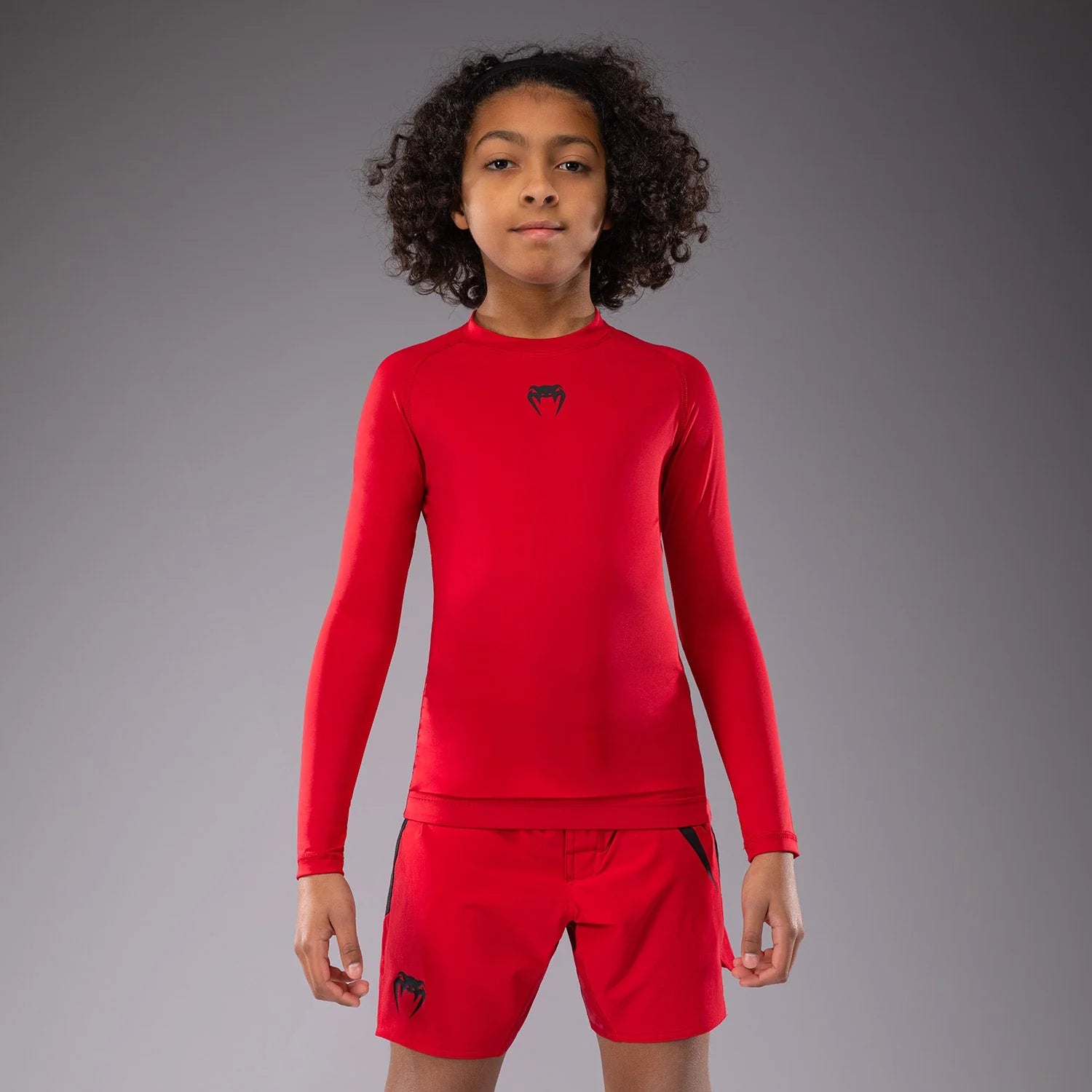 Venum Contender Kids Rash Guard - Long Sleeve