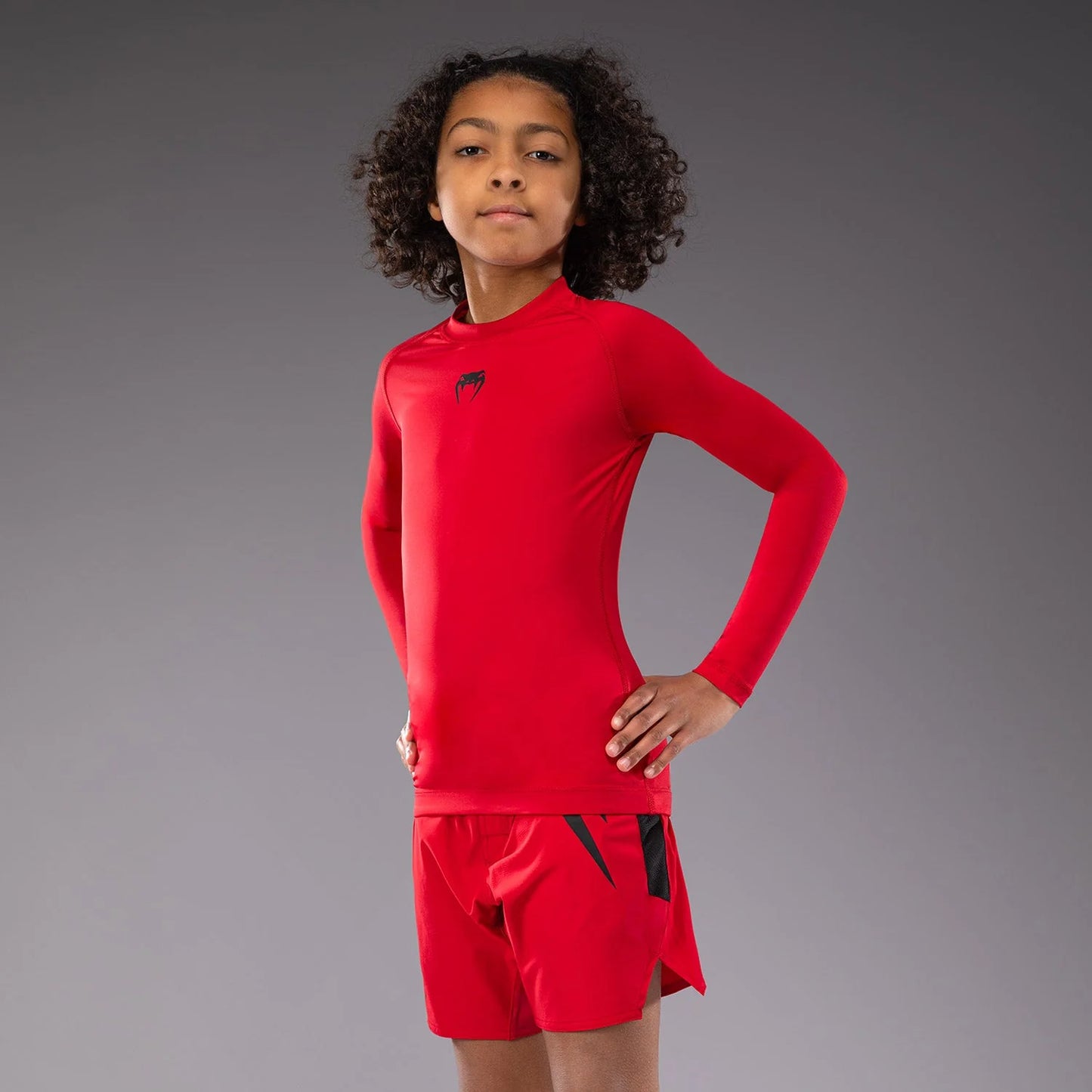 Venum Contender Kids Rash Guard - Long Sleeve
